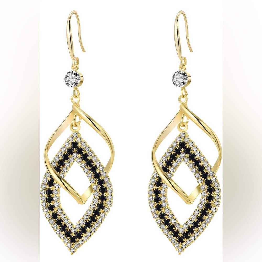 Drop, dangle, hoop earrings.